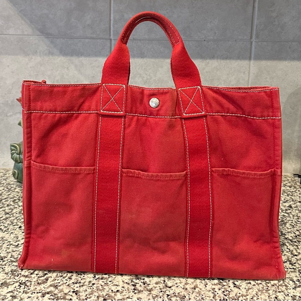 🎈SOLD🎈Hermes Fourre  mm tote